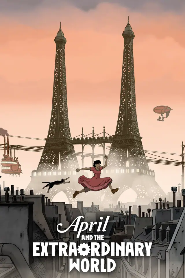 April and the Extraordinary World Poster