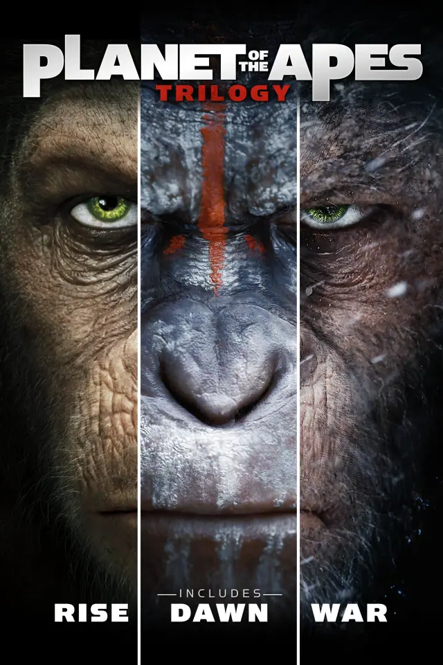 Planet of the Apes Trilogy Poster
